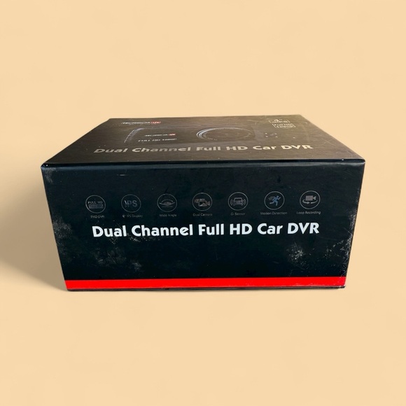 New Provision ISR Dual Channel Full HD Car DVR 1080p Loop Recording - Picture 2 of 5